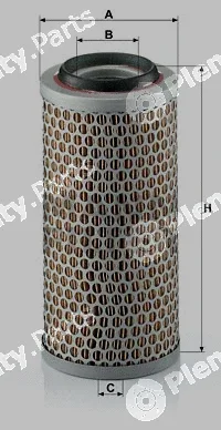 MANN-FILTER C1176/3 — Air Filter Piclon