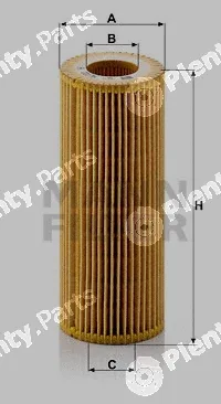 MANN-FILTER HU722y — Oil Filter