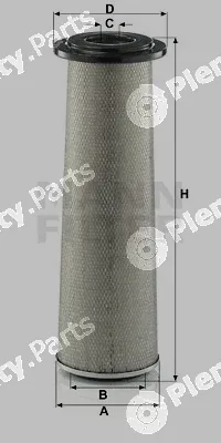 MANN-FILTER C19620 — Air Filter