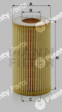 MANN-FILTER HU718/1y — Oil Filter