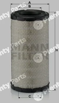 MANN-FILTER C19416 — Air Filter