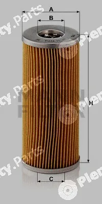 MANN-FILTER H727/4 — Oil Filter