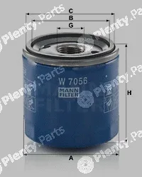 MANN-FILTER W7056 — Oil Filter