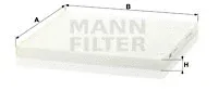 MANN-FILTER CU29001 — Filter, cabin air