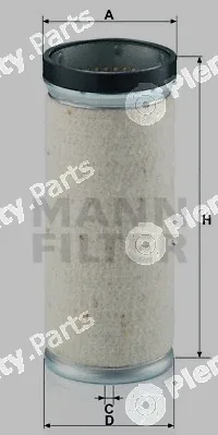 MANN-FILTER CF820 — Secondary Air Filter