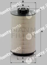 MANN-FILTER PU1058/1x — Fuel Filter