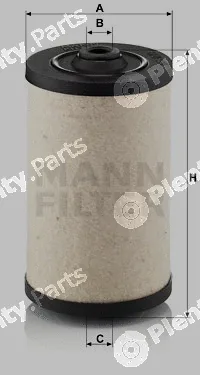 MANN-FILTER BFU900x — Fuel Filter