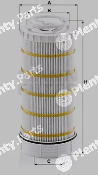 MANN-FILTER HD15007x — Filter, operating hydraulics