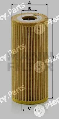 MANN-FILTER HU615/3x — Oil Filter