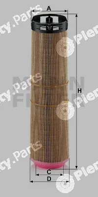 MANN-FILTER C12178/2 — Air Filter