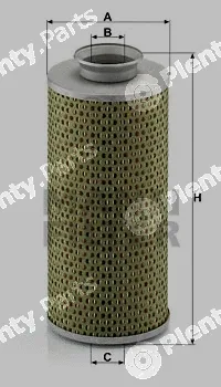 MANN-FILTER H1053n — Oil Filter