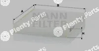 MANN-FILTER CU19001 — Filter, cabin air