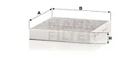 MANN-FILTER CUK2440 — Filter, cabin air
