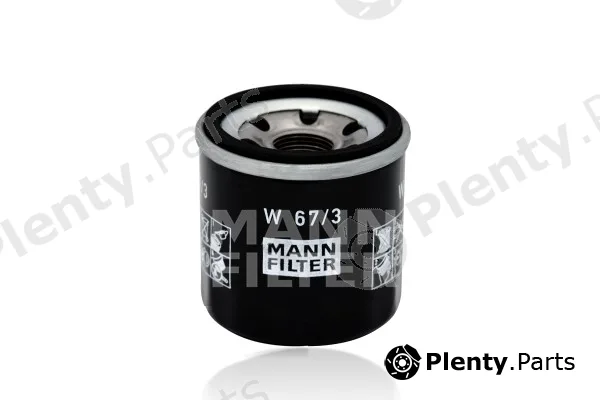 MANN-FILTER W67/3 — Oil Filter