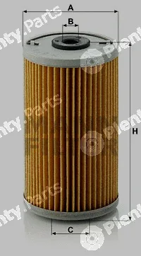 MANN-FILTER H614x — Oil Filter
