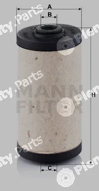 MANN-FILTER BFU707 — Fuel Filter
