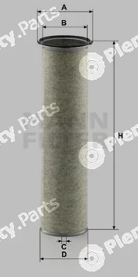 MANN-FILTER CF1500/1 — Secondary Air Filter