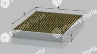 MANN-FILTER FP33006 — Filter, cabin air FreciousPlus