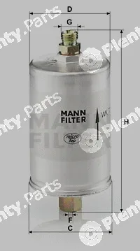 MANN-FILTER WK726 — Fuel Filter