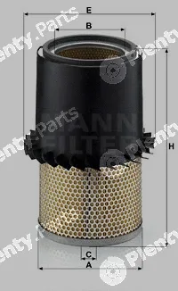 MANN-FILTER C22337 — Air Filter
