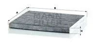 MANN-FILTER CUK24026 — Filter, cabin air