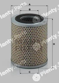 MANN-FILTER H1263/1 — Oil Filter