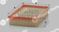 MANN-FILTER C2579 — Air Filter
