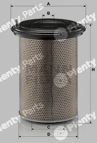 MANN-FILTER C30880/2 — Air Filter
