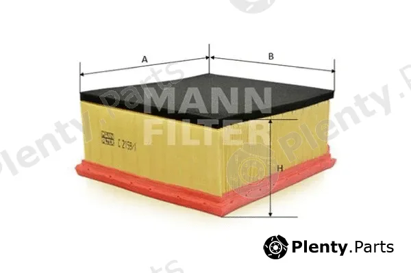 MANN-FILTER C2159/1 — Air Filter