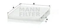 MANN-FILTER CU2026 — Filter, cabin air