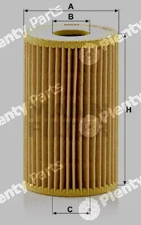 MANN-FILTER HU7001x — Oil Filter
