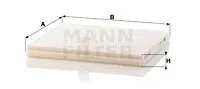 MANN-FILTER CU2137 — Filter, cabin air