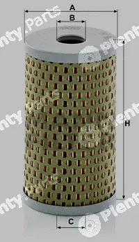MANN-FILTER H601/9 — Oil Filter