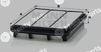 MANN-FILTER C2740 — Air Filter