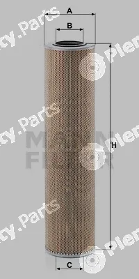 MANN-FILTER H24004 — Oil Filter
