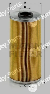 MANN-FILTER H943/2t — Oil Filter