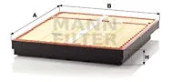 MANN-FILTER C641500/1 — Air Filter