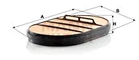 MANN-FILTER CF37001 — Secondary Air Filter