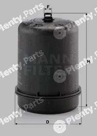 MANN-FILTER ZR9007z — Oil Filter