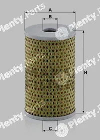 MANN-FILTER H932/2t — Oil Filter