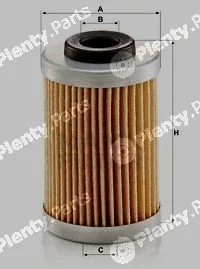 MANN-FILTER H43/2 — Oil Filter