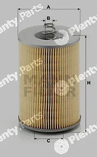 MANN-FILTER H1275 — Oil Filter