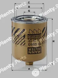 MANN-FILTER TB1396/3x — Air Dryer Cartridge, compressed-air system