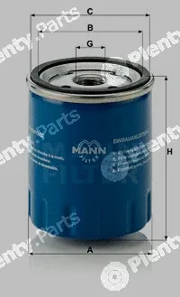 MANN-FILTER W712/15 — Oil Filter