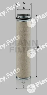 MANN-FILTER CF800 — Secondary Air Filter