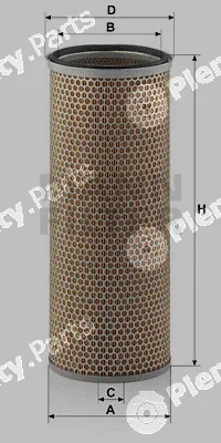 MANN-FILTER C19105 — Secondary Air Filter