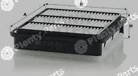 MANN-FILTER C24011 — Air Filter