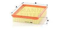 MANN-FILTER C25015 — Air Filter