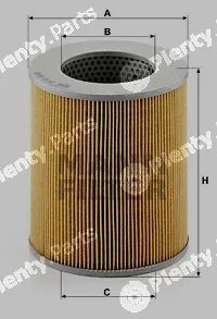 MANN-FILTER H15111/2 — Oil Filter
