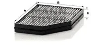 MANN-FILTER CUK32001 — Filter, cabin air